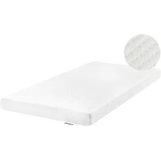 Beliani Babyschaumstoffmatratze H2/3 Mittel 60/120 cm Hushy