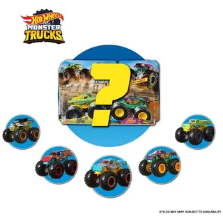 Hot Wheels Monster Trucks Duos 2er-Pack (verschiedene Ausführungen) (FYJ64)