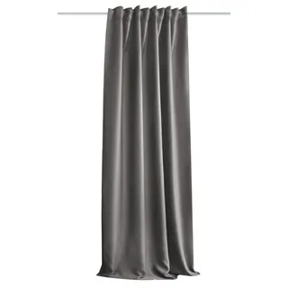 HOMEbasics Akustikvorhang Multifunktionsband 135 x 160 cm Grau 1 St