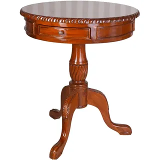 Teetisch Antik Coffeetable Mahagoni Massivholz Tisch Beistelltisch Sofatisch