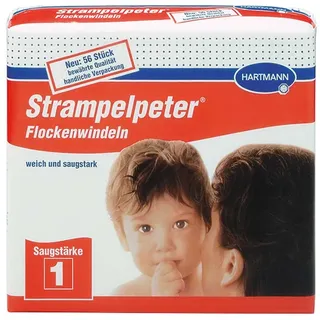 Strampelpeter Flockenwindeln Gr. 1 224 St.