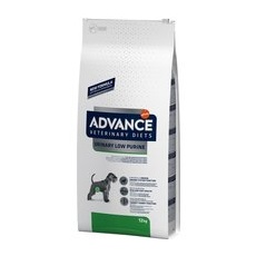 2x12kg Urinary Low Purine Advance Veterinary Diets Hrană uscată câini