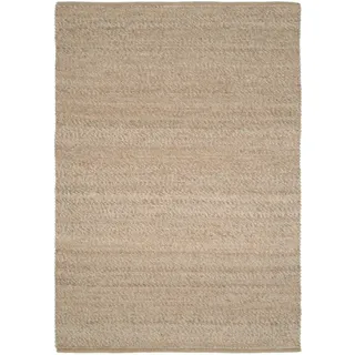 Linea Natura Handwebteppich , Cappuccino , Textil , Uni , rechteckig , 250x350 cm , für Fußbodenheizung geeignet, in verschiedenen Größen erhältlich , Teppiche und Böden, Teppiche, Webteppiche