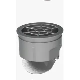 MERT Bodenablauf Haarfänger mit Geruchsverschluss Klappe 50mm