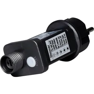 Konstsmide E-Transformator schwarz 30V Außen (IP44) inkl. Dimmer und Timer 15W