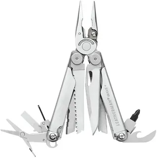 Leatherman Wave Plus Multitool 18-in-1 Edelstahl