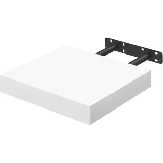 Woltu Wandregal 25 x 22,9 x 3,8 cm Weiß