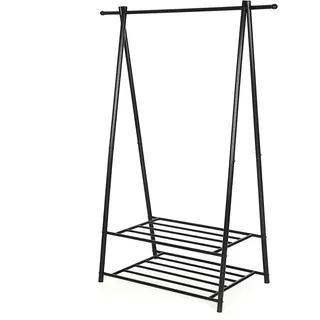 Songmics Garderobenständer HSR05B Schwarz