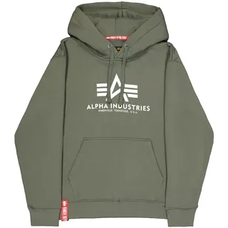 Alpha Industries Hoodie Grün/Schwarz XL