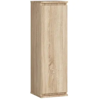 akord furniture factory Akord Wandschrank Sonoma Eiche 30x30x99 cm , Holzwerkstoff , Nachbildung , Holz Optik , Rechteckig,Rechteckig , 30x99x30 cm , Wohnzimmer, Wohnwände, Hängeelemente