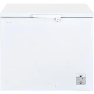 EXQUISIT Gefriertruhe "GT220-HE-010A weiss", Energieeffizienz: A, weiß, B/H/T: 96,3cm x 84,5cm x 63,2cm, Gefriertruhen, Kompakt & platzsparend ideal für kleine Küchen oder Zweitgerät, Gefriertruhe