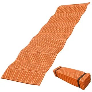 LIXADA Campingmatte, ultraleichter Schaumstoff, Faltkissen, Outdoor-Matratze, Schlafkissen, Picknick am Strand, 190 x 57 cm
