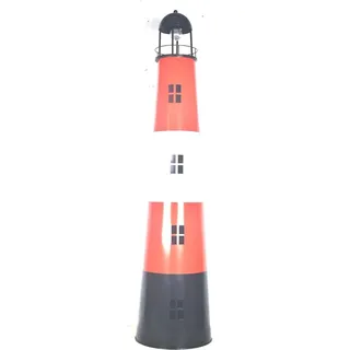 Jürgen Westerholt Leuchtturm aus Metall H:150,0 cm mit Solarfunktion