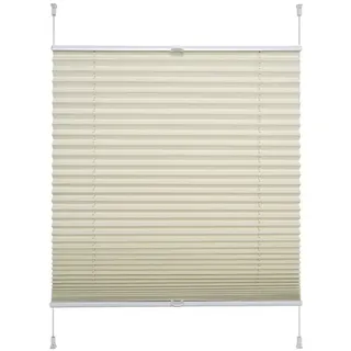 LIEDECO Klemmfix Thermo-Plissee 40 x 130 cm beige