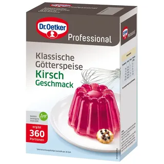 Dr. Oetker Götterspeise Kirsch-Geschmack, 1,0 kg, 1 St.