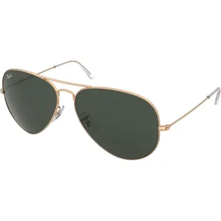 Ray-Ban Original Aviator RB3025 - 001 Gläserdurchmesser: 62 - Grün