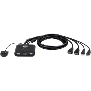 ATEN CS22HF USB FHD HDMI Kabel Switch 2-Port