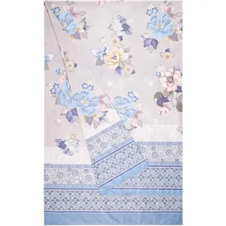 Bassetti Hanami Foulard aus 100% Baumwolle in der Farbe Perla G1, Maße: 180x270 cm - 9330038