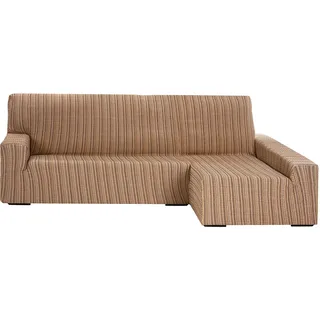 Martina Home Sofahusse elastisch Chaise Longue rechter Arm 32x42x17 cm Vergoldet