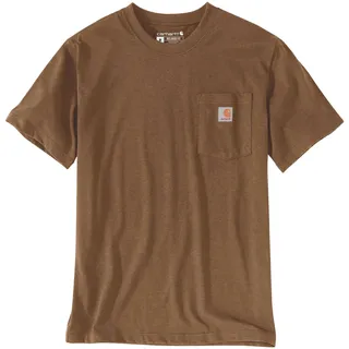 Carhartt Workwear K87 Pocket, T-Shirt - Braun (B00) - S