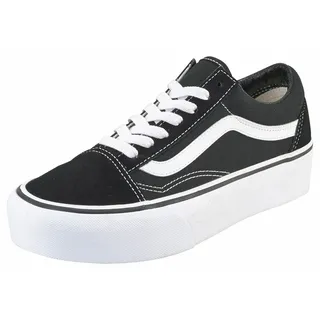 Old Skool Platform black/white 42