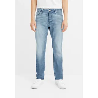 Jack & Jones Tapered-fit-Jeans "JJIMIKE JJORIGINAL CJ SN" mit Five-Pocket-Design, light blau bleached