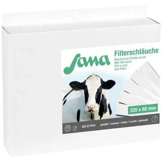 Milchfilter Sana 820 x 75 mm genäht, 75gr, 200Stk