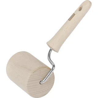 Kaiser 769592 Teigausroller Holz klein 7cm, natur - Braun