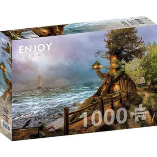 Enjoy Puzzle Landschafts-Puzzle The Magic Lighthouse - 1000 Teile Puzzle