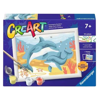 Ravensburger Malen nach Zahlen Delfin - kreatives Spielzeug
