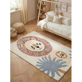 HANSE HOME Leander Kinderteppich 140 x 200 cm Creme/Multifarben