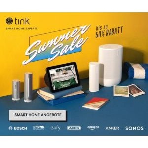 Tink Summer Sale &#8211; Smart Home Produkt zu tollen Preisen