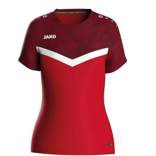 JAKO Iconic T-Shirt - Funktionsshirt Damen Kurzarm, Nachhaltiges Sport Shirt aus 100% recyceltem Polyester, Feuchtigkeitstransportierend und atmungsaktiv