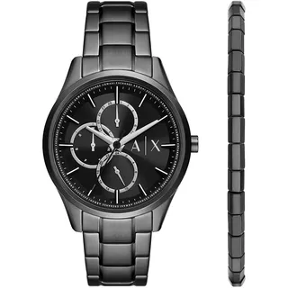 Armani Exchange Watch for Men, Quartz Multifunctional Movement and 42mm Case Size with Stainless Steel Strap