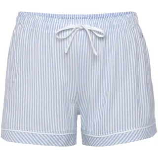 s.Oliver Pyjama-Shorts mit Streifenmuster Modell 'Everyday', Blau, 44-46
