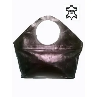 Orientalische Deko Wohnaccessoire Braun Leder 45cm Orientalisch Handarbeit edle