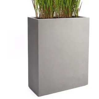 Pflanzwerk® Pflanzkübel Divider Grau 72x60x25cm *Frostbeständiger Blumenkübel* *UV-Schutz* *Qualitätsware*