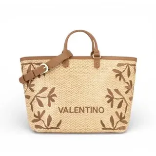 Valentino für Damen. VBS9TG04PAG Beige Shopper-Tasche (OSFA), Lässig, Polyurethan