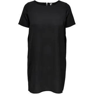 ONLY CARMAKOMA Blusenkleid »CARLUX SS TUNIC DRESS WVN NOOS«, schwarz 50