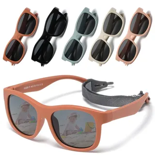 Musivon Baby Sonnenbrille 6 monate - 2.5 Jahre, Sonnenbrille Kleinkind