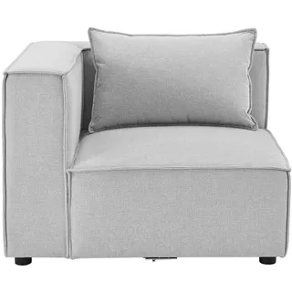 Modulares Sofa Domas - Variantenauswahl - Hellgrau