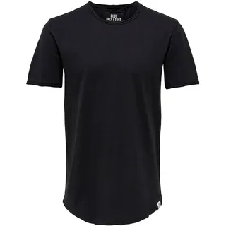 Only & Sons Benne Life Long SS TEE NF 7822 NOOS«, schwarz,