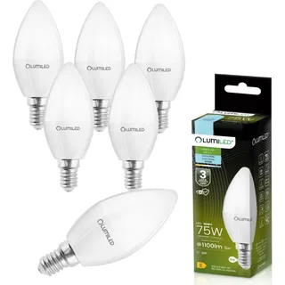 Lumiled LED-Kerzenlampe B35 10W E14 1100 lm Kaltweiß 6 St.