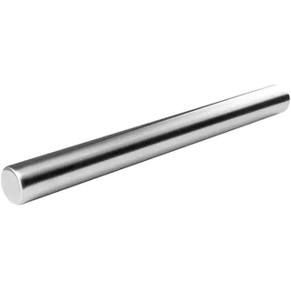 LURCH 70258 Teigrolle aus Edelstahl, Ausrollstab in der Länge 40cm