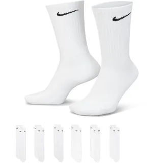 Nike Everyday Cushion Crew-trainingssocken White/Black 6er Pack 42-46