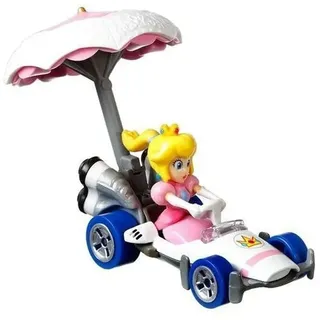 Mattel Hot Wheels Die-Cast Princess Peach B-Dasher Peach Parasol