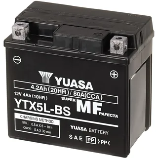 YUASA YTX5L 4,2 Ah 80 A