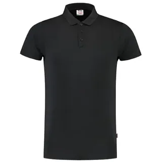 Tricorp 201013 Casual Poloshirt, 50% Polyester/50% Polyester, CoolDry, 180g/m2, Schwarz, Größe 5XL