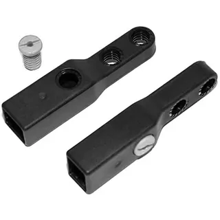 Lascal BuggyBoard Extender für Mini, Maxi und Maxi+, Buggy Verlängerungs-Kit, Kinderwagen Zubehör zur Abstands-Anpassung, Kinderbuggy Board Erweiterung für bequemes Fahren, schwarz