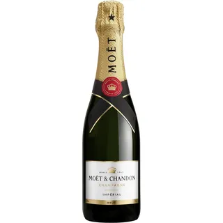 Moët & Chandon Impérial Brut Champagner, 0,375L | Ikone aus der Champagne | Elegant, frisch & fruchtig | Feine Perlage | Zeitloser Klassiker
